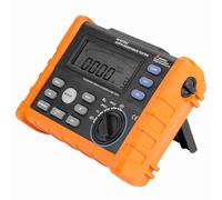 PEAKMETER MS2302 Probador digital de resistencia de tierra Medidor de resistencia Megger 0~4K ohm 100 Grupos Registro de datos