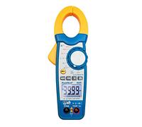 PeakTech 1625 - Pinza amperimétrica RMS 1000A AC/DC, multímetro digital, TUV/GS, 4000 cuentas, voltímetro sin contacto, medición de corriente, probador de continuidad - Max 600 V