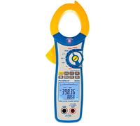 PeakTech 1655 - Pinza amperimétrica RMS 1500A AC/DC, 40000 cuentas, multímetro digital, TUV/GS, pinza de corriente, voltímetro sin contacto, amperímetro, probador de continuidad - Max 600V
