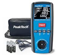 PeakTech 2720 - Comprobador de dispositivos PAT para dispositivos móviles | Dispositivo de prueba para pruebas de seguridad de equipos eléctricos - Prueba de seguridad - para electricistas y servicios