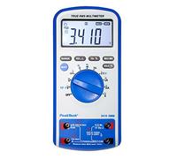 PeakTech P 3410: Multímetro digital, con aproximadamente 6.000 lecturas, capaz de medir hasta 1000V en corriente alterna (AC) y continua (DC), y hasta 10A en corriente alterna (AC) y continua (DC), co