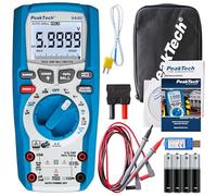 PeakTech P 3442: Multímetro Bluetooth TrueRMS de 1000V AC/DC, con 60.000 conteos. Precisión y medición inteligente para profesionales