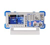 PeakTech 4165 - Generador de forma de onda arbitraria de 65MHz, 1µHz, 2 canales, frecuencia de 200 MHz, función arbitraria, AM, FM, PM, PWM, FSK, pantalla a color TFT, función de barrido/ráfaga