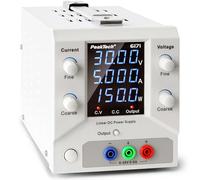 PeakTech, 6171, Fuente de alimentación de laboratorio 0, 30 V / 0, 5 A CC Fuente de alimentación lineal SELV con transformador de aislamiento, fuente de alimentación de laboratorio