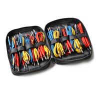 PeakTech 8202 - Cable de prueba multímetro 4 mm conector banana 25 cm | Cable de prueba multímetro - Líneas de laboratorio - apilable - en 4 colores - para electricistas y talleres