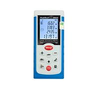 PeakTech, Medidor de distancias LÁSER de Calidad 0,05M ... 80 M, con Pantalla LCD iluminada y Nivel de Burbuja, 1 Unidad, P 2802