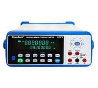 PeakTech, Multímetro digital de sobremesa 4 5/6 dígitos con USB, Lan, Bluetooth, Rs-232 y tarjeta SD, 1 unidad, P 4075
