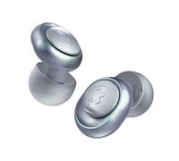 Pearls Radiant Tapones para Oídos - Conmutables 18dB/23dB - Estuche Find My & Android Hub - Protección LED de Color Cambiante para Festivales - Estuche Transparente - 3 Tamaños S/M/L (Opal Dust)