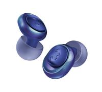 Pearls Radiant Tapones para Oídos - Conmutables 18dB/23dB - Estuche Find My & Android Hub - Protección LED de Color Cambiante para Festivales - Estuche Transparente - 3 Tamaños S/M/L (Midnight Mist)