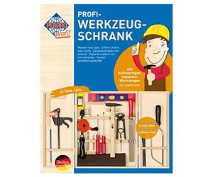 Pebaro-412 EU Armario de Herramientas Profesional con 23 Piezas, Color Blanco (412)