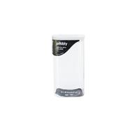 PEBBLY - Recipiente de vidrio alto y cuadrado con tapa de vidrio - 1,4 L - Almacenamiento optimizado para una cocina organizada, protege tus alimentos secos y reduce el desperdicio