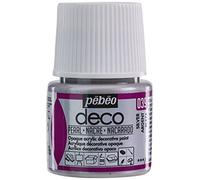 Pébéo 285039 39 Pearl Silver - Pintura acrílica (Mate, 45 ml), Color Plata Perla
