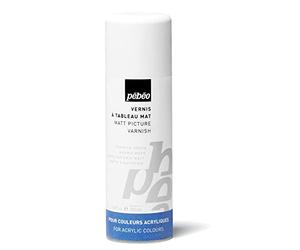 Pebeo 520225 - Barniz Mate a Base de disolvente, 200 ml, Transparente