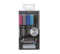 Pébéo 580889 4 Artist Marker Set Pintura 20 x 8 x 4 cm, Multicolor