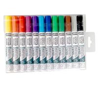Pébéo Set de rotuladores opacos 803511 7 A, 6 rotuladores punta redonda 4 mm, multicolor