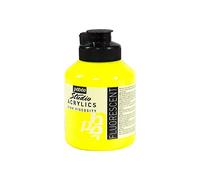 Pébéo Acrílico Fine Studio - Pintura Acrílica, 500 ml, Amarillo (Jaune Fluorescent)