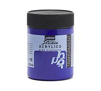 Pébéo Pintura acrílica Fine Studio - 500 ml - Azul (Ultramar Oscuro)