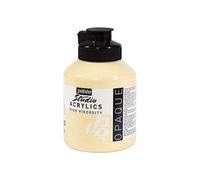 Pébéo Acrílico Fine Studio - Pintura Acrílica, 500 ml, Beige (Marfil)