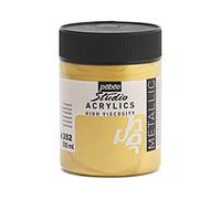 Pébéo Acrílico Fine Studio - Pintura Acrílica, 500 ml, Dorado (Oro)