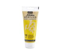 Pébéo - Acrílico Fine Studio - Pintura acrílica Amarillo - Amarillo AZO Claro - 100 ml