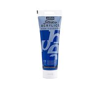 Pebeo - Acrílico Fine Studio - Pintura acrílica Azul - Azul de Phtalocianina - 250 ml