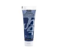 Pebeo - Acrílico Fine Studio - Pintura acrílica Azul - Azul de Prusia Imitatión - 250 ml