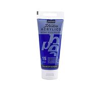 Pebeo - Acrílico Fine Studio - Pintura acrílica Azul - Azul Ultramar Oscuro - 100 ml