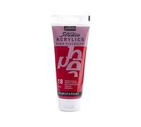 Pebeo - Acrílico Fine Studio - Pintura acrílica Carmín - Carmín Naftol - 100 ml