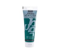 Pebeo - Acrílico Fine Studio - Pintura acrílica Esmeralda - Esmeralda de Phtalocianina - 250 ml
