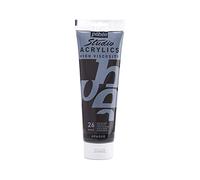 Pebeo - Acrílico Fine Studio - Pintura acrílica Negro - Negro de Marte - 250 ml