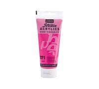 Pébéo - Acrílico Fine Studio - Pintura acrílica Rosa - Rosa Fluorescente - 100 ml