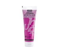 Pebeo - Acrílico Fine Studio - Pintura acrílica Rosa - Rosa VIVI Opaco - 250 ml