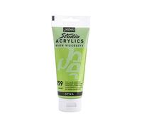 Pebeo - Acrílico Fine Studio - Pintura acrílica Verde-Amarillo - Verde-Amarillo Iridescente - 100 ml