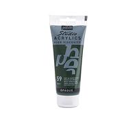 Pebeo - Acrílico Fine Studio - Pintura acrílica Verde - Verde Vejiga Opaco - 100 ml