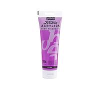 Pebeo - Acrílico Fine Studio - Pintura acrílica Violeta-Azul - Violeta-Azul Iridescente - 250 ml