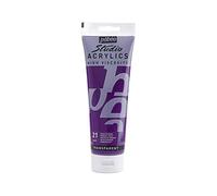 Pebeo - Acrílico Fine Studio - Pintura acrílica Violeta - Violeta de Oriente - 250 ml