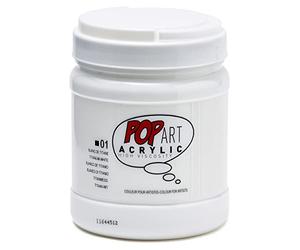 Pébéo - Bote de pintura (700 ml), color blanco titanio