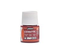 Pebeo - Cerámica - Color opaco para terracota, cerámica y loza - Botella 45 ml, Garnet