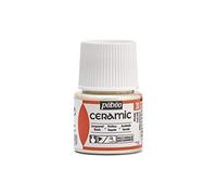 Pebeo - Cerámica - Color opaco para terracota, cerámica y loza - Botella 45 ml, Perla