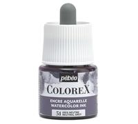 Pébéo Colorex Tinta Colorex 45 ML Gris Neutral Colorex Tinta Acuarela Pébéo - Tinta gris renderizada aterciopelada - Tinta Dibujo Multiherramienta Todos los Soportes - 45 ML - Gris Neutro