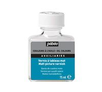 Pébéo Esmalte de pizarra mate, 75 ml, pintura al óleo mate, barniz para proteger tus creaciones, pintura al aceite perbéo, frasco de 75 ml