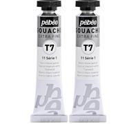 Pebeo Gouache Pintura 1 Tubo de 20 ml Blanco de titanio (Paquete de 2)