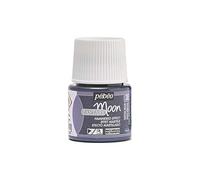 Pebeo - Metal Azul Fantasy Moon - Pintura Efecto Martillado - Acabado opalescente y nacarado - Pintura multisustrato - 45 ml