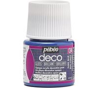 PEBEO - Pintura acrílica multisoporte - Color opaco - Acabado brillante - Color azul oscuro - 45ml