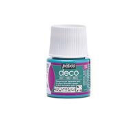 Pebeo - Pintura acrílica multisoporte - Color Opaco - Acabado Mate - Color Azul Oriental - 45ml