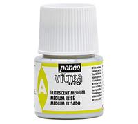 PEBEO - Pintura Transparente para Vidrio Vitrea 160°C - Iridiscente Medio para Hacer Sus Colores V160 Nacarados - 45 ML