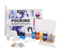 Pébéo Kit para vertido, silicona y acrílico mixto, 47 piezas