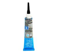 Pebeo Setacolor 3D Fabric Paint, 20ml, Glitter Silver Powder by Pebeo