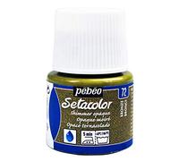 Pebeo Setacolor - Pintura para tela (45 ml, 57 colores diferentes, bronce brillante)