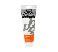 Pebeo Studio Acrylics Auxiliaries - Pasta Relieve (250 ml), Color Blanco